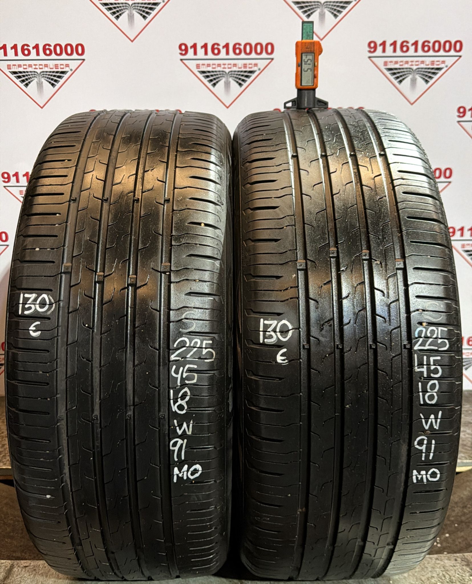 CONTINENTAL ECOCONTACT 6 USADO  225/45 R18 91 W